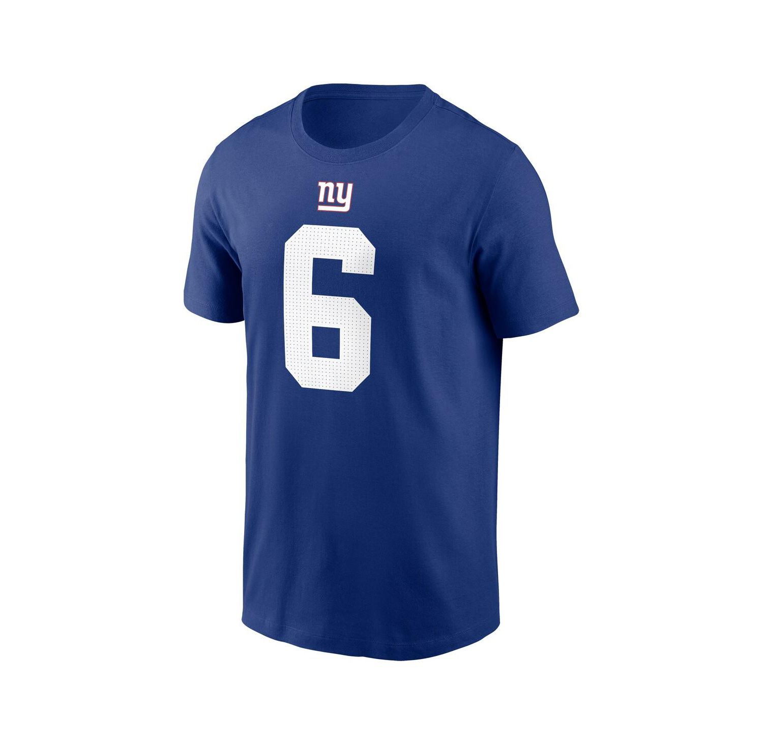Men's Jaxson Dart Royal New York Giants Name & Number T-Shirt