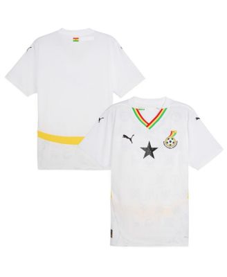 Puma - Men's White Ghana National Team 2025 Home Replica Jersey