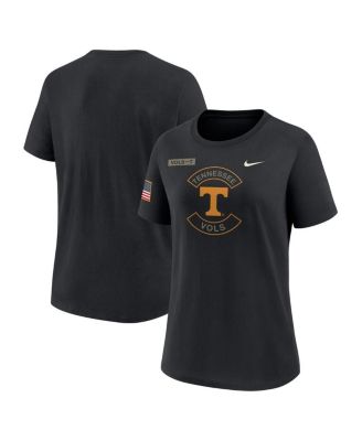 Nike - Women's Black Tennessee Volunteers 2025 Military Appreciation Dri-FIT T-Shirt