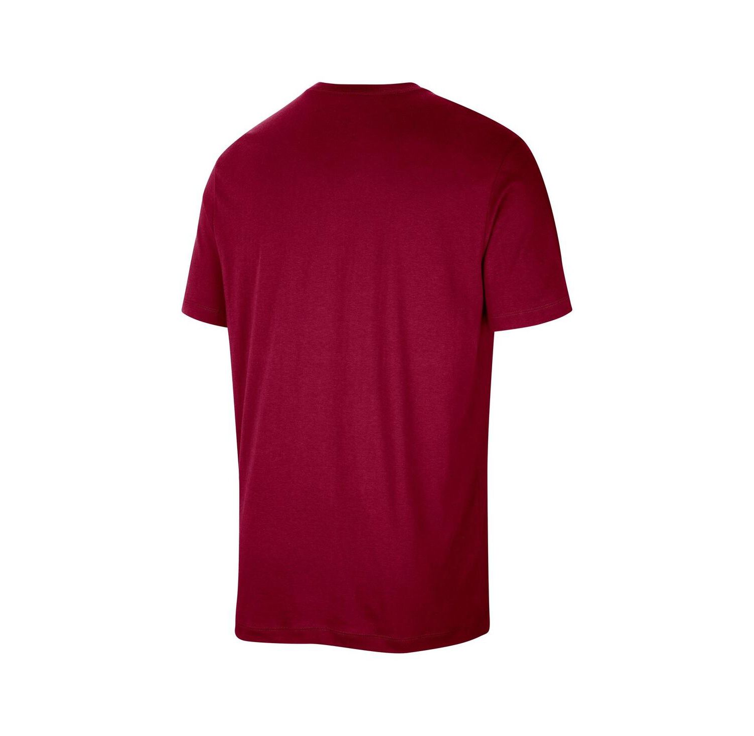 Men's Wine Cleveland Cavaliers 2025/26 On-Court Flare Performance Practice T-Shirt