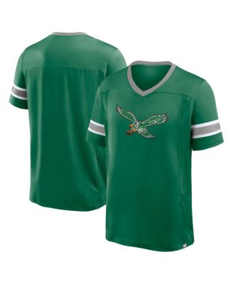Fanatics - Men's Kelly Green Philadelphia Eagles Hometown Premium Hashmark V-Neck T-Shirt