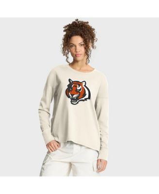 Fanatics - Women's Cream Cincinnati Bengals Dove Legacy Long Sleeve T-Shirt
