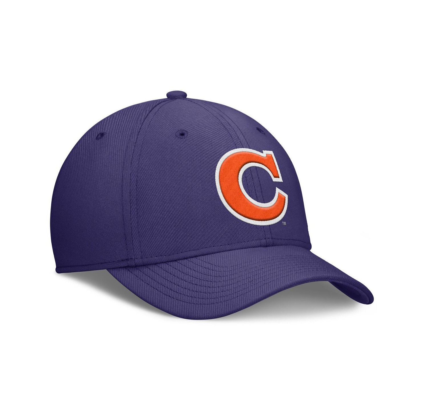 Men's Purple Clemson Tigers Rise Academic Dri-FIT Flex Hat