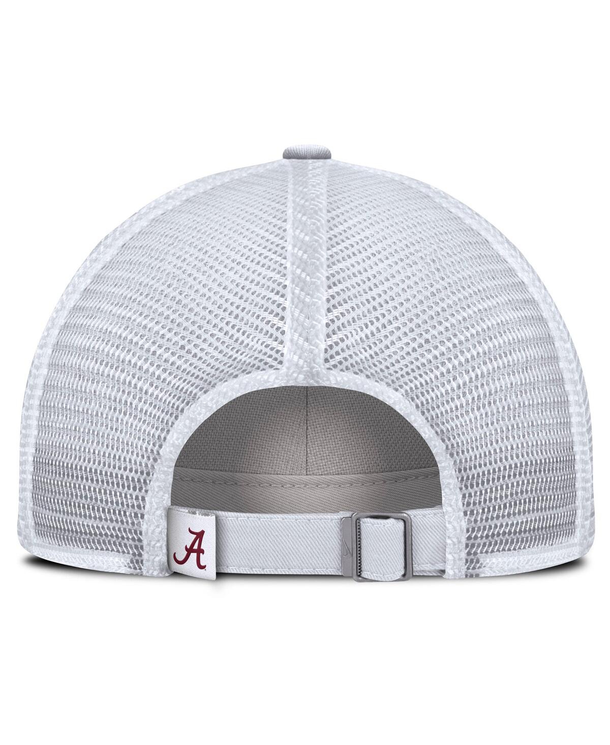 Nike Men's White Alabama Crimson Tide Club Campus Trucker Adjustable Hat