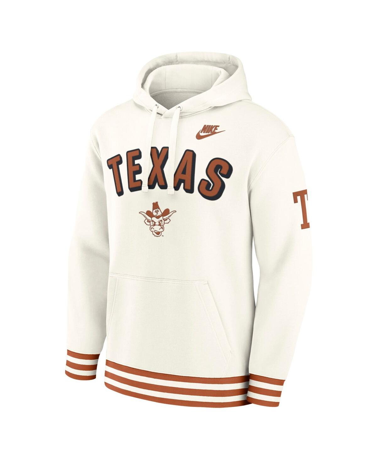 Nike Men's Cream Texas Longhorns Legacy Retro Pullover Hoodie