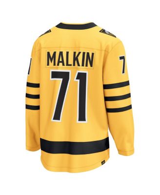 Men's Evgeni Malkin Gold Pittsburgh Penguins Alternate Breakaway Player Jersey