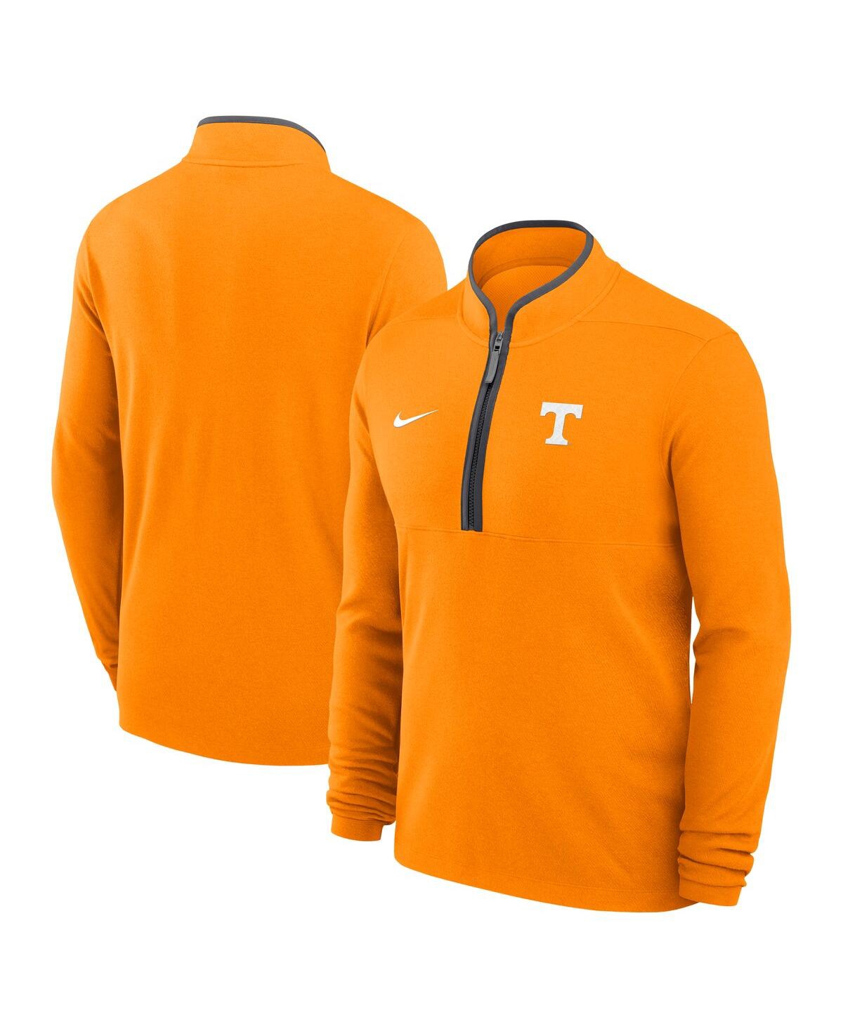 Nike Men's Tennessee Orange Volunteers Courtside Victory Dri-fit Half-Zip Pullover Jacket