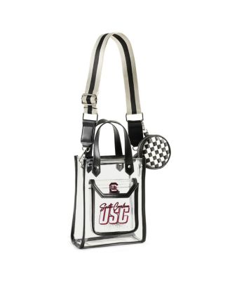 WEAR by Erin Andrews - South Carolina Gamecocks Clear Stadium Coin Pouch with Crossbody Purse