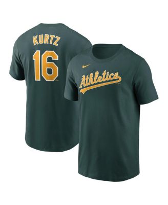 Nike - Men's Nick Kurtz Green Athletics Fuse Name Number T-Shirt