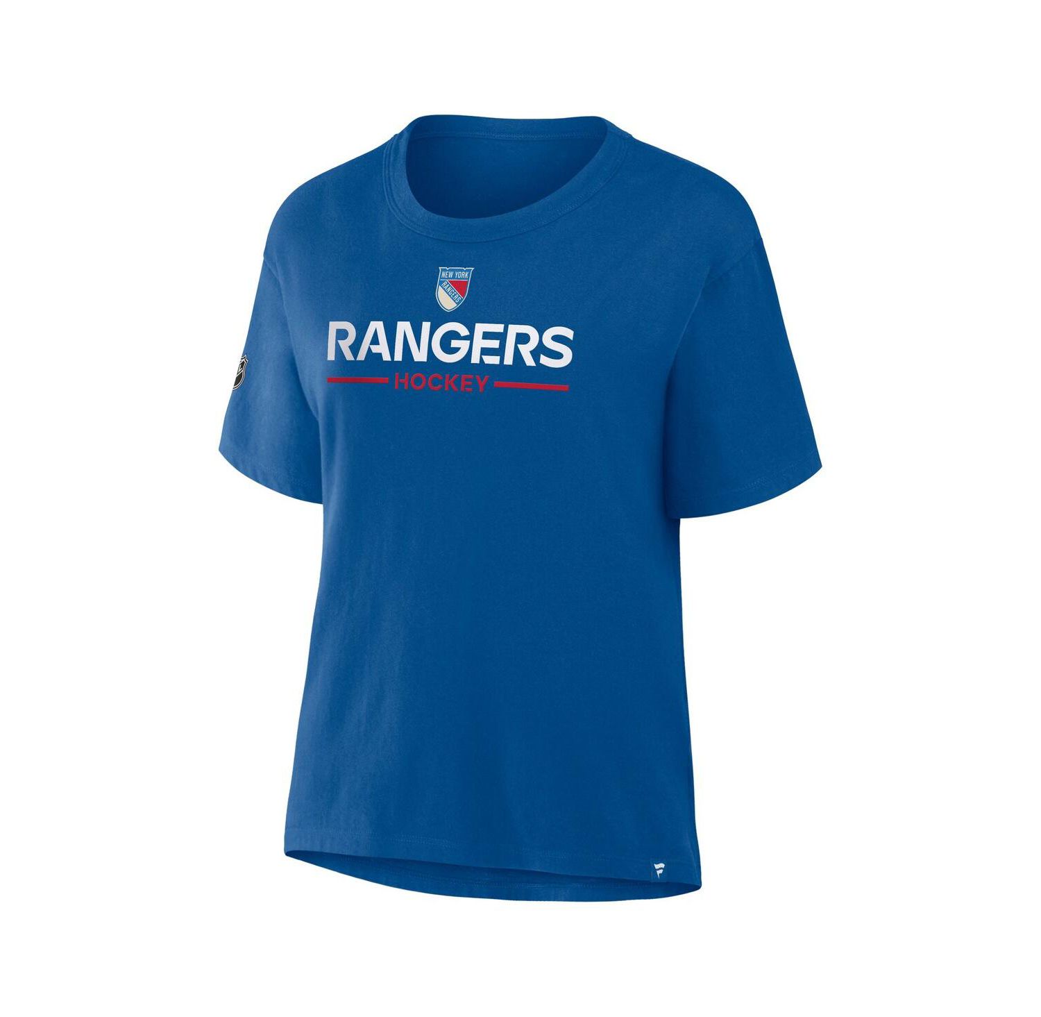 Women's Blue New York Rangers Centennial T-Shirt