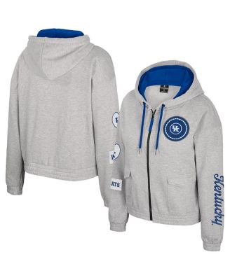 Colosseum - Women's Gray Kentucky Wildcats Alfie Full-Zip Hoodie Jacket