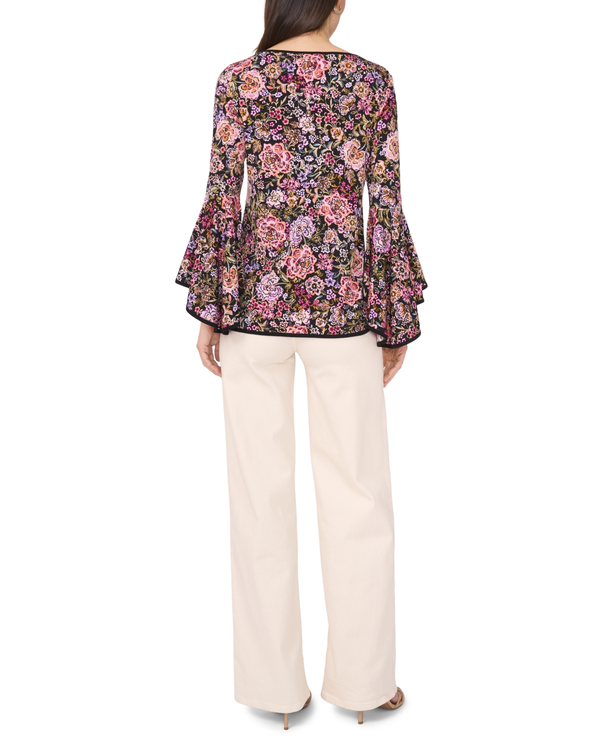 Sam & Jess Women's Bell-Sleeve Top