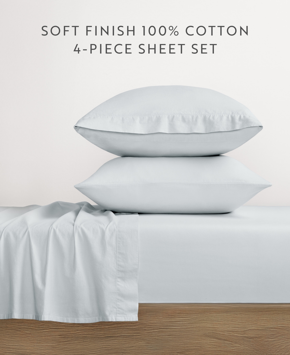 ienjoy Home Ultra Soft 160-Thread Count Cotton -p.c. Sheets Set
