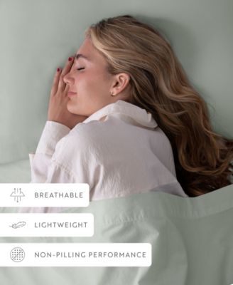 Ultra Soft Percale Cotton 4-Pc. Sheet Set, King