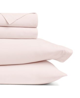 Ultra Soft Percale Cotton 3-Pc. Sheet Set, Twin