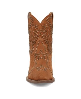 Women's Seein' Stars Suede Leather Bootie