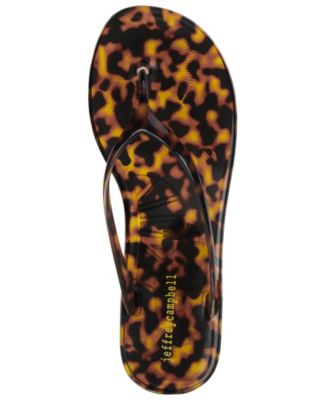 Women's Beach-Day Jelly Flip Flops