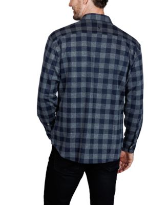 Men's Super Soft Plaid Sweater Shirt