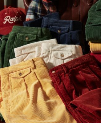 Men's Stretch Straight Fit Corduroy Pants