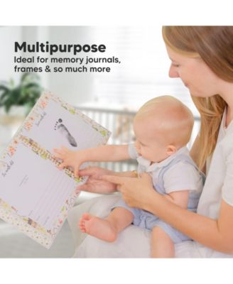 4pk Inkless Ink Pad for Baby Hand and Footprint Kit, Clean Touch Dog Paw, Dog Nose Print Kit, Baby & Pet Safe