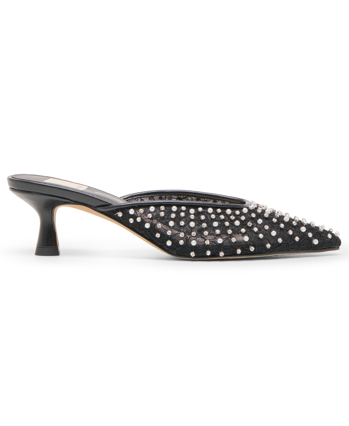 Dolce Vita Cleo Kitten Heel Mule In Black