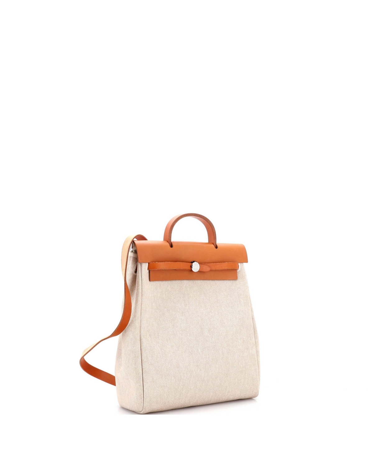 Pre-Owned Hermes Herbag A Dos Backpack Toile