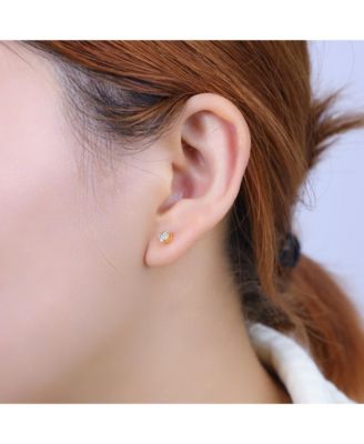 Minnie Mouse Crystal Earring Set