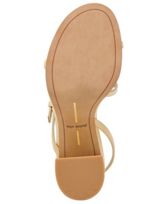 Women's Faye Strappy Buckle Block Heel Dress Sandals