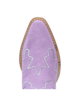 Women's Tiny Pony Suede Leather Bootie