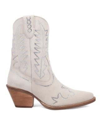 Women's Tiny Pony Suede Leather Bootie