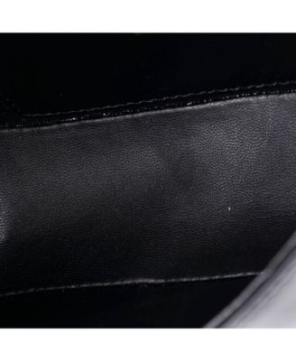 Small 4G Cube Chain Top Handle Bag Leather