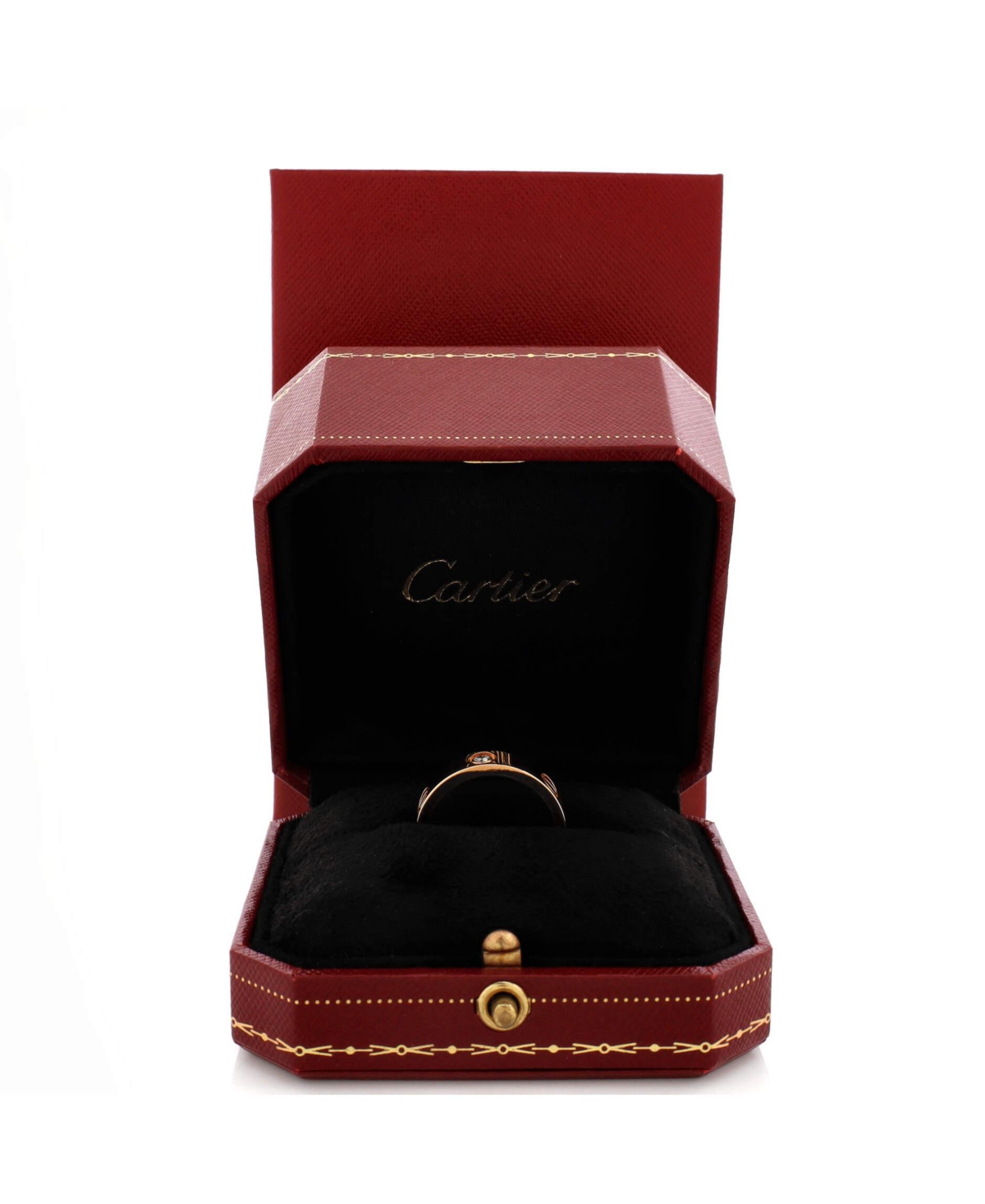Pre-Owned Cartier Love 3 Diamonds Band Ring