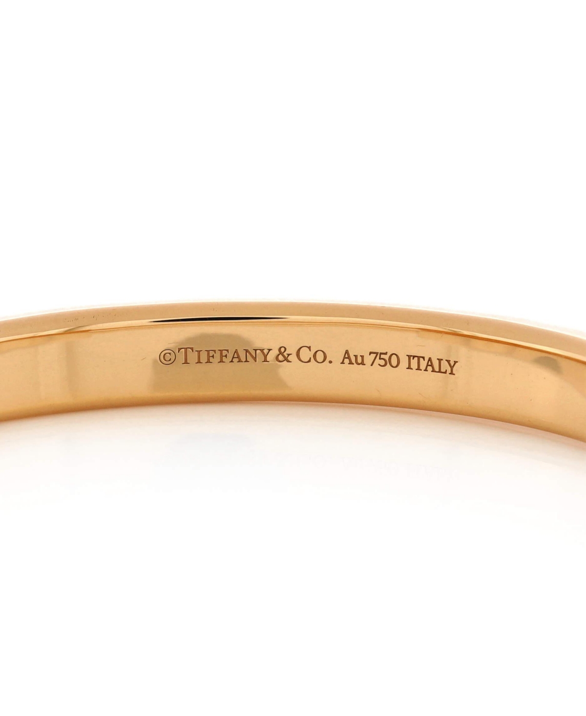 Pre-Owned Tiffany & Co. Lock Bangle Bracelet