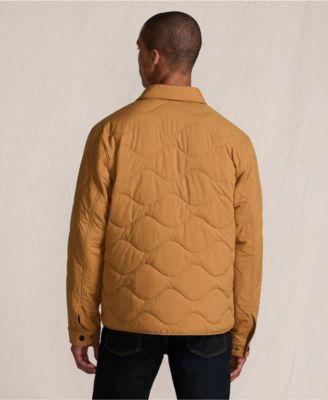 Men's Quilted Insulated Shirt Jacket