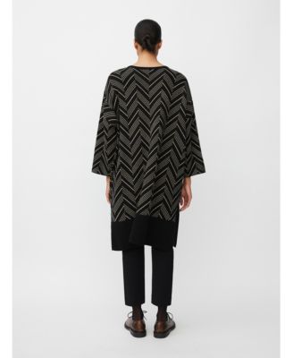 Women's MaNuska3/4 Sleeve Loose Fit Midi Dress