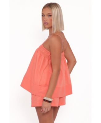 Women's Aiesha Short Set - Coral