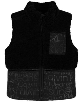 Boys' 2T-7 Stand Collar Vest, T-Shirt and Joggers, 3-Piece Set