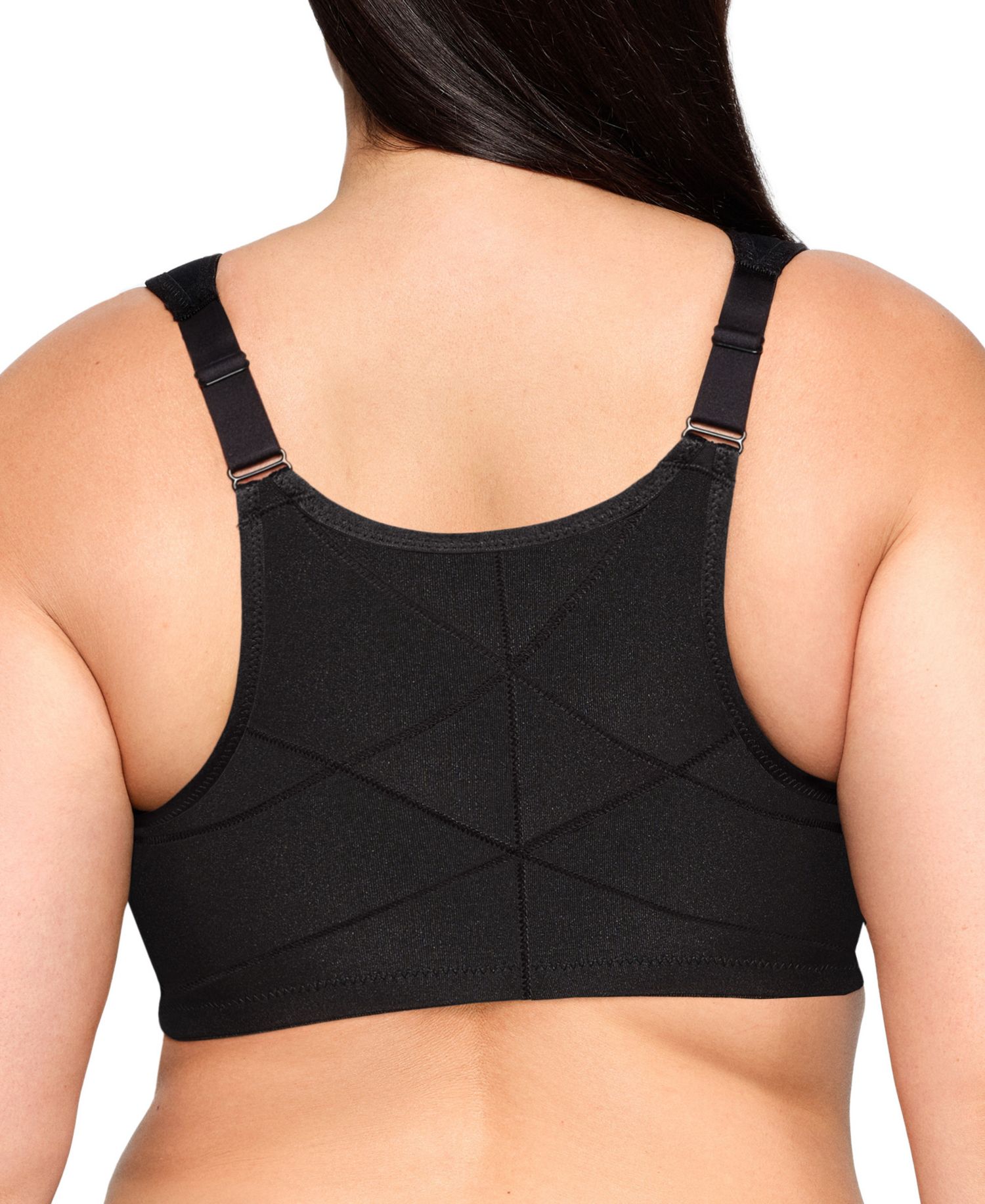 Plus Size WonderWire Front-Closure Underwire Bra