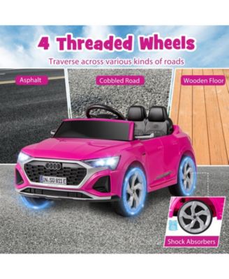 12V Kids Ride on Car Licensed Audi SQ8 with Remote Control and 3 Speeds
