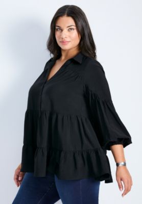 Women's Amari Tiered Tunic Shirt