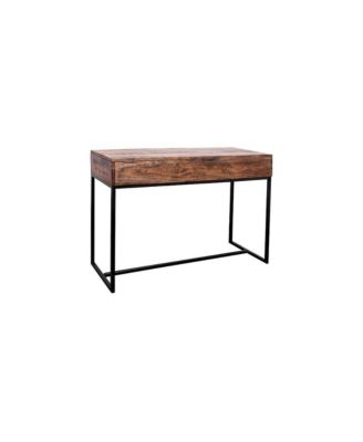 Lakewood Solid Acacia Wood Console Table, Brown