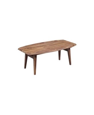 Fusion Solid Sheesham Wood Coffee Table, Natural
