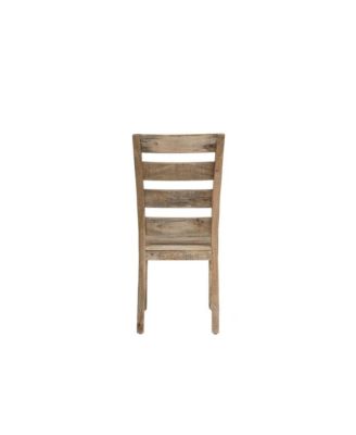 Berkshire Solid Wood Dining Chair, Brown (Set of 2)