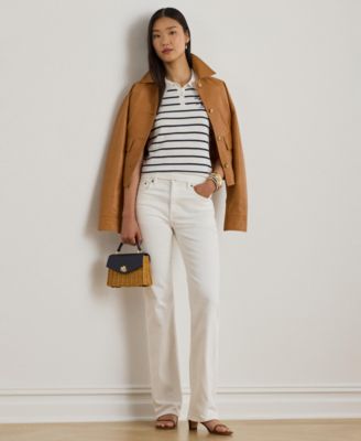 Women's High-Rise Straight Jeans