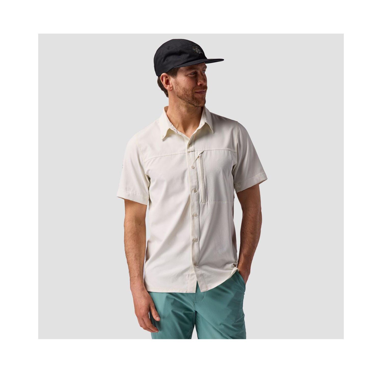 Men's Tahoe Woven Convertible Long-Sleeve Snap-Up Performance Shirt