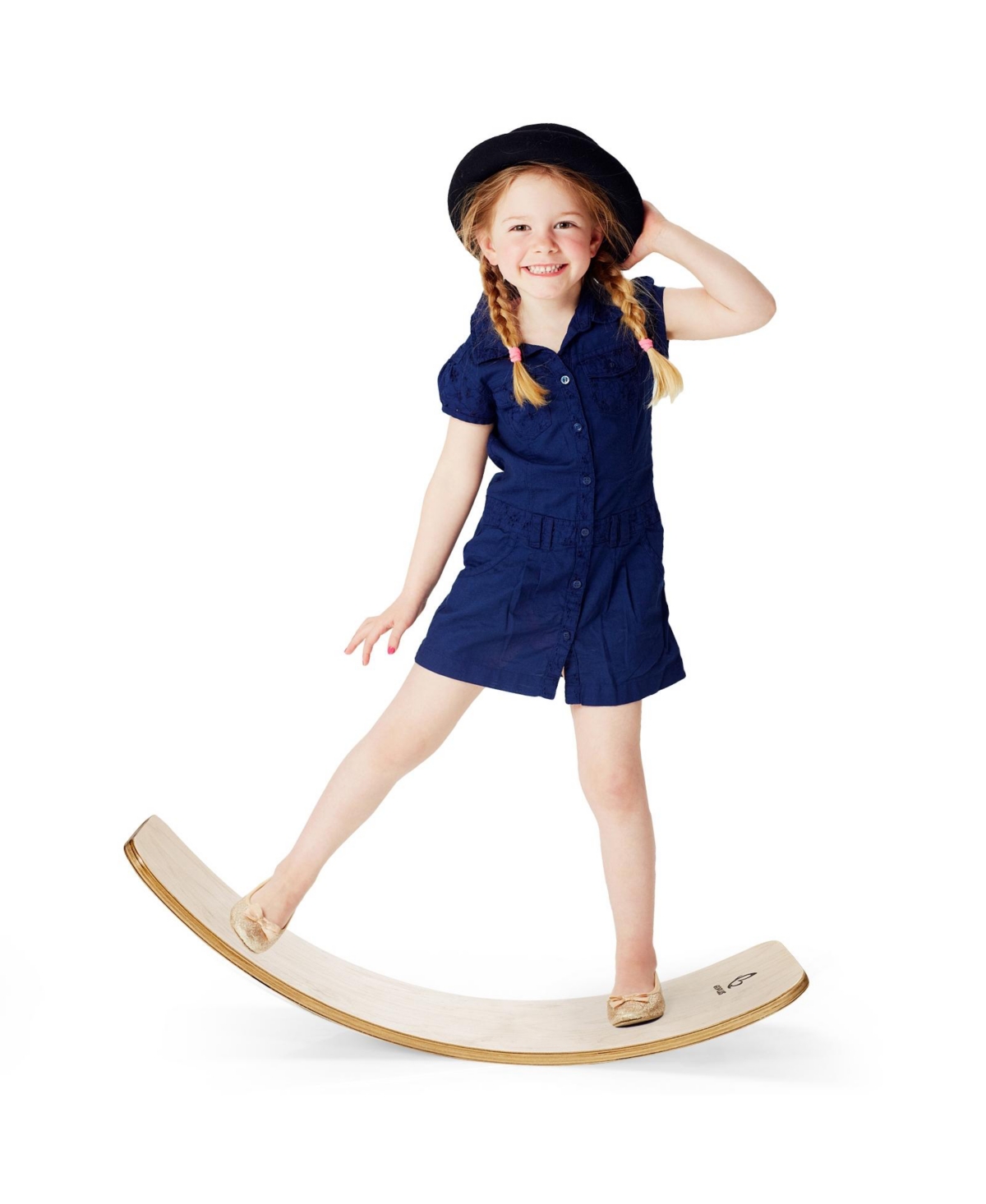 Mecale 35 Inch Wooden Balance Board for Kids and Adults Support 660 Lbs