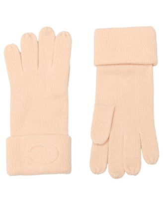 Women's Embossed C Knit Gloves