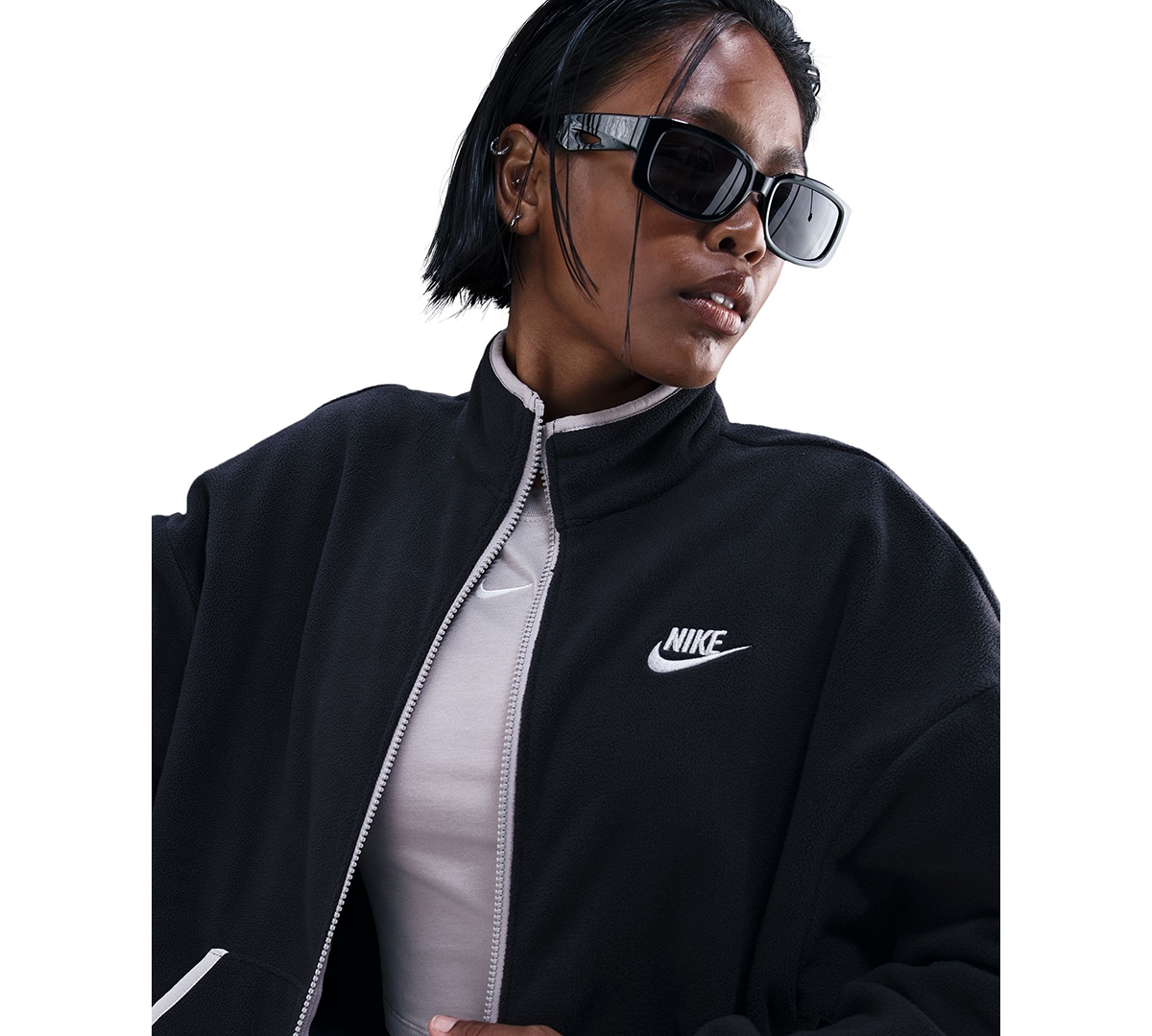 Nike Women's Sportswear Club Long-Sleeve Jacket
