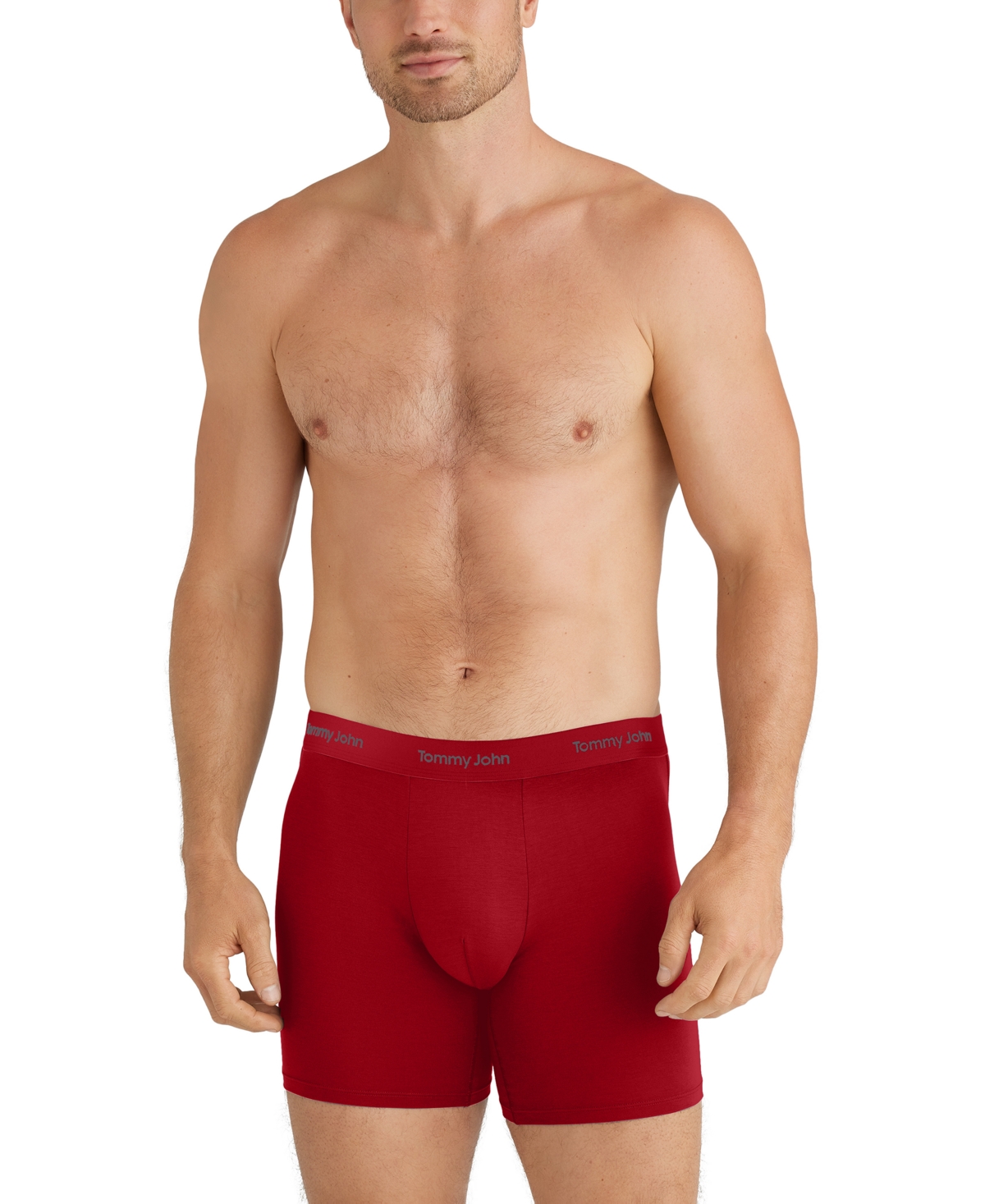 Tommy John Men's 3-pack Tagless Boxer Briefs In Multi