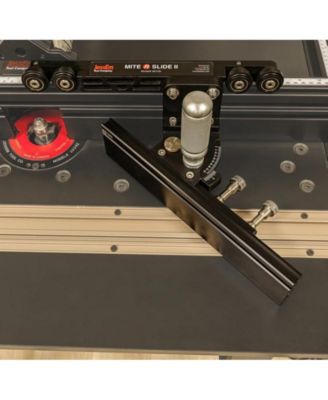 Precision Fit, Dual Aluminum Tracks, For Sleds, Jigs & Fixtures Miter Slide II Slot Accessory